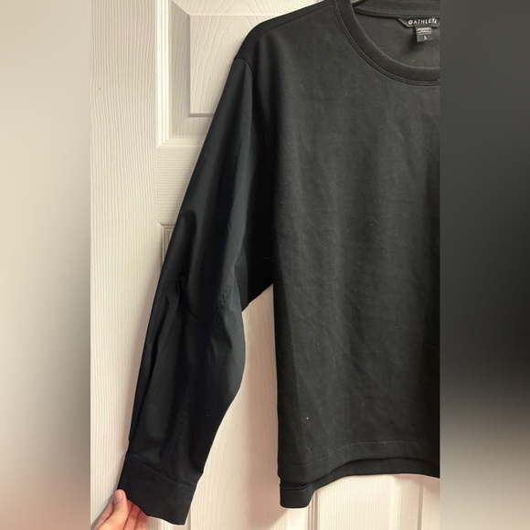 Athleta Harlow Hybrid Long Sleeve Vented Shirt Size Large - Picture 4 of 5